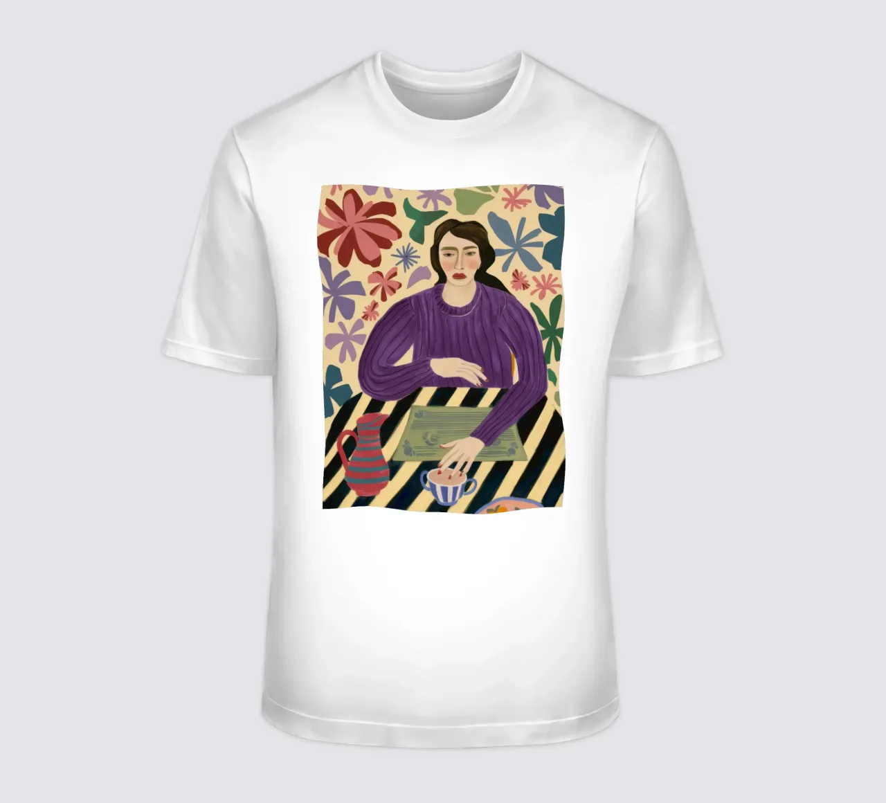 Artist Purple Prose t-shirt by Prism Ritual