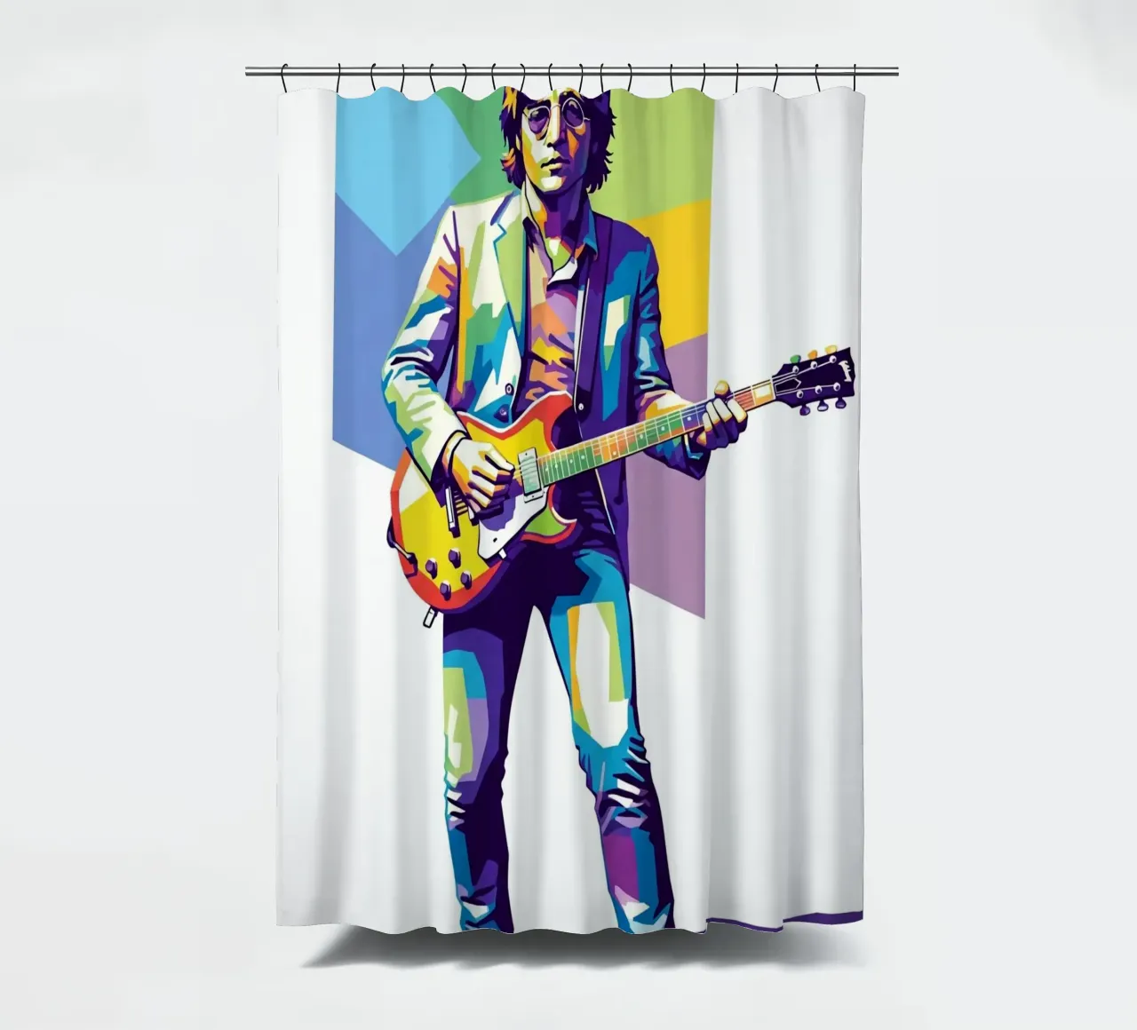John Lennon imagine shower curtain by Hantamrata