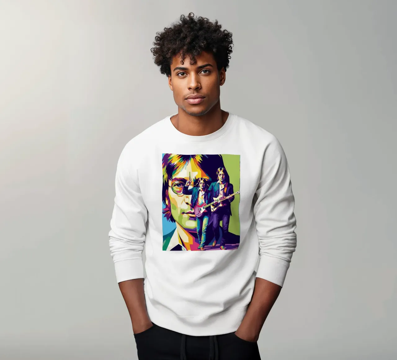 John Lennon WPAP art style felpa da Hantamrata