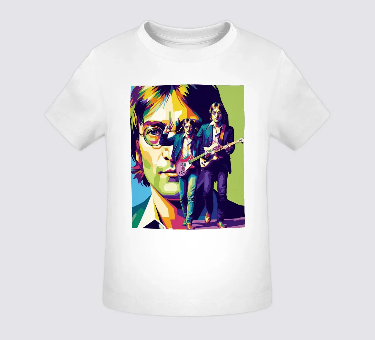 John Lennon WPAP art style maglietta neonato da Hantamrata
