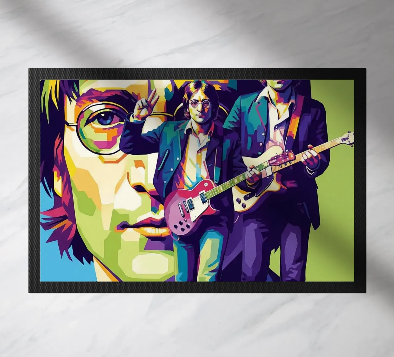 John Lennon WPAP art style zerbino da Hantamrata
