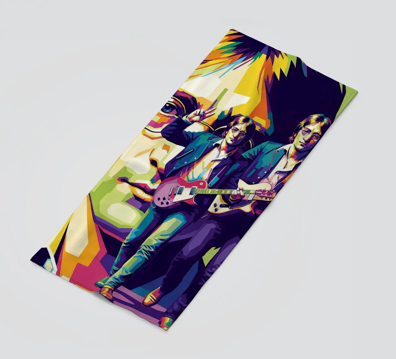John Lennon WPAP art style telo mare da Hantamrata