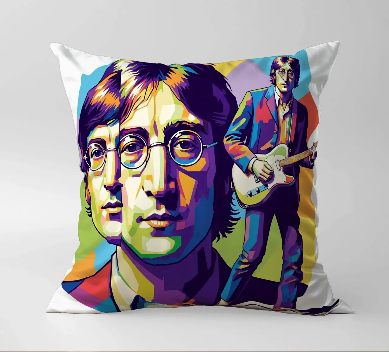 John Lennon art cuscino da Hantamrata