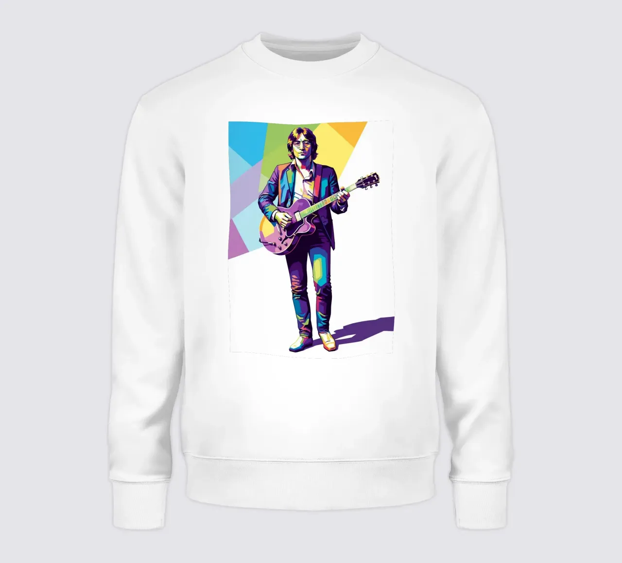 John Lennon in WPAP art style sudadera de Hantamrata