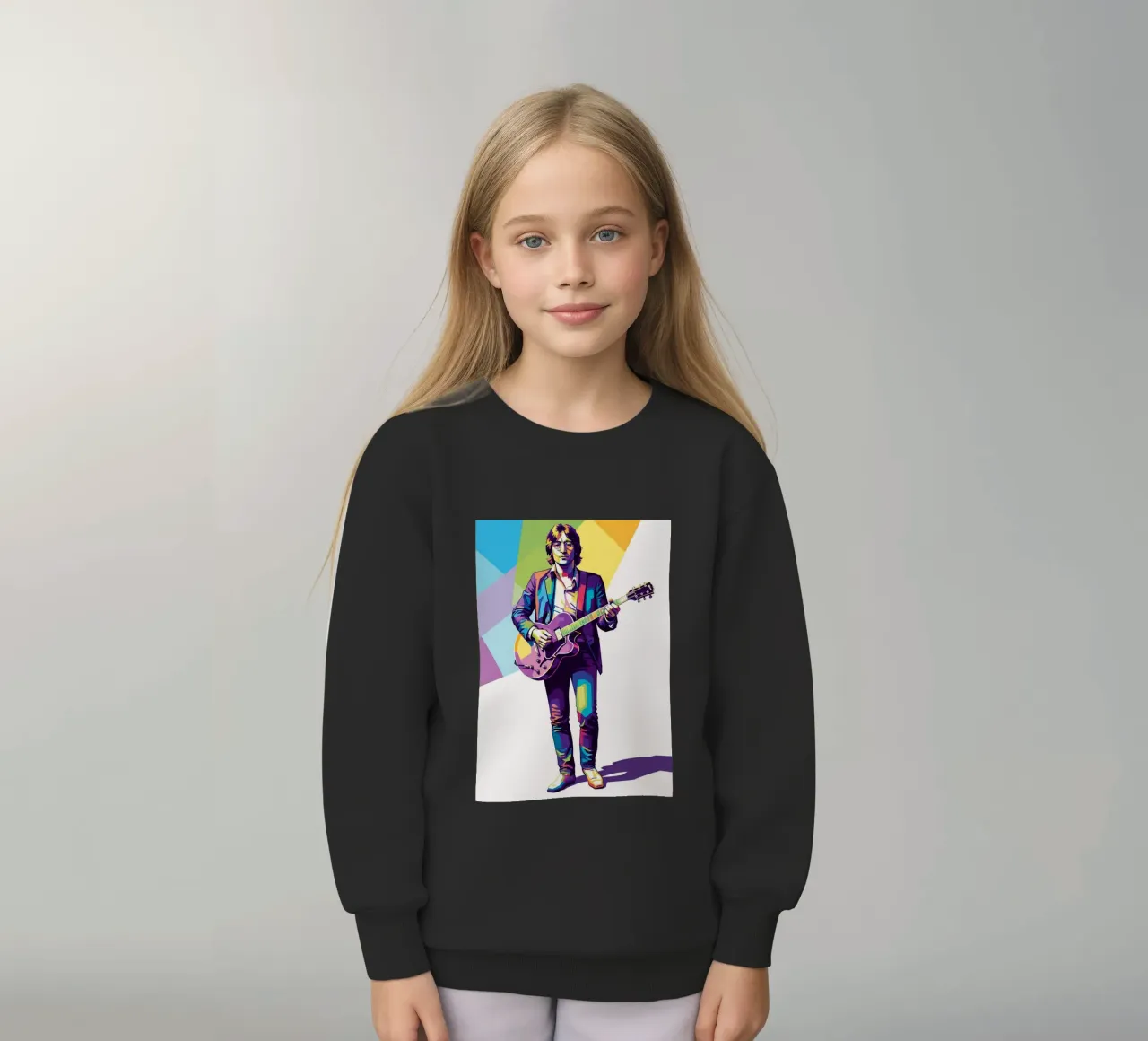 John Lennon in WPAP art style felpa bambino da Hantamrata