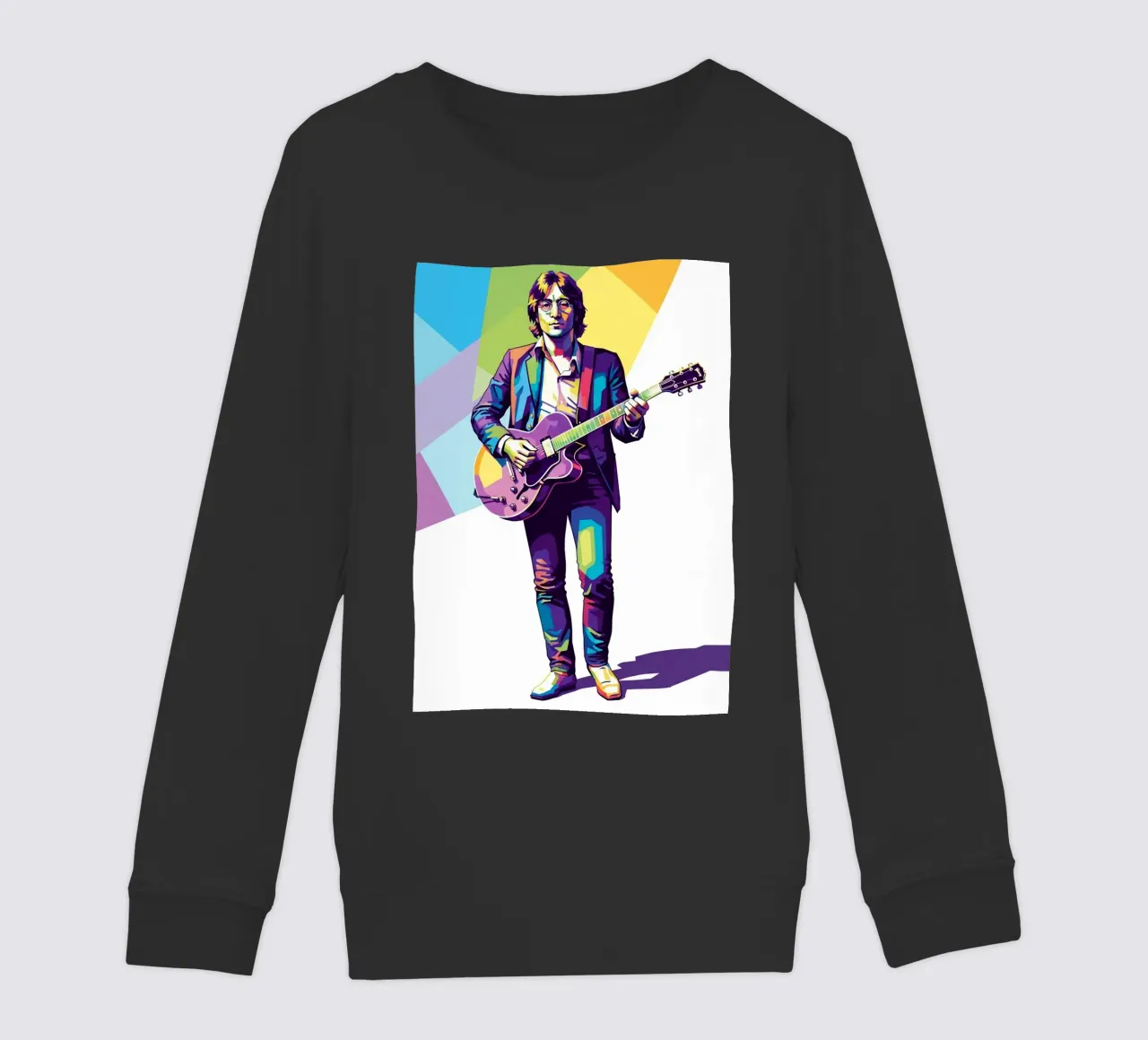 John Lennon in WPAP art style felpa bambino da Hantamrata
