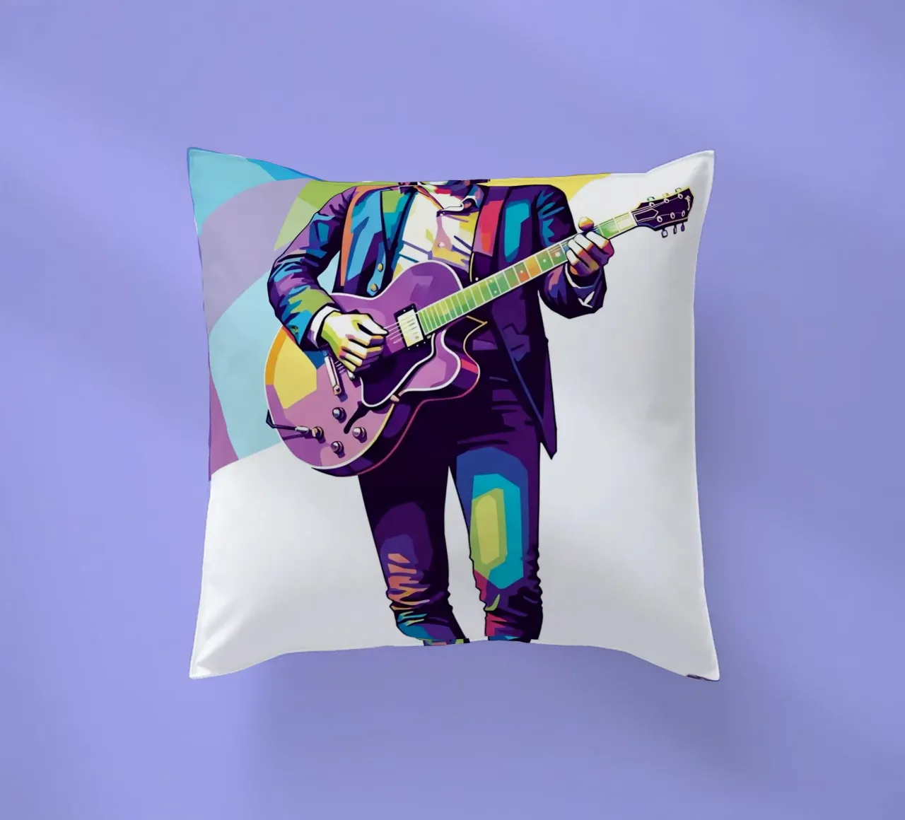 John Lennon in WPAP art style cuscino da Hantamrata