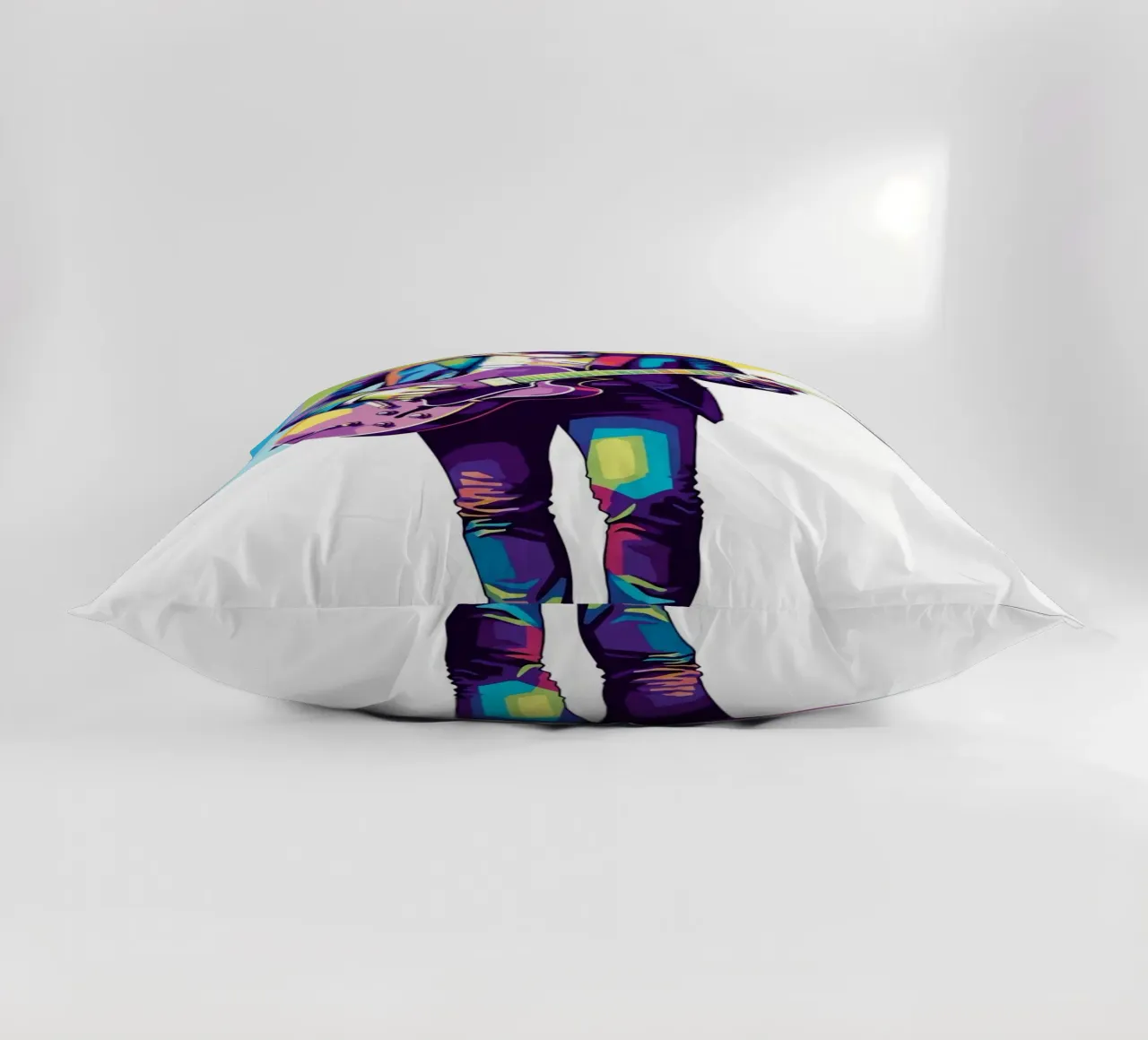 John Lennon in WPAP art style cuscino da Hantamrata