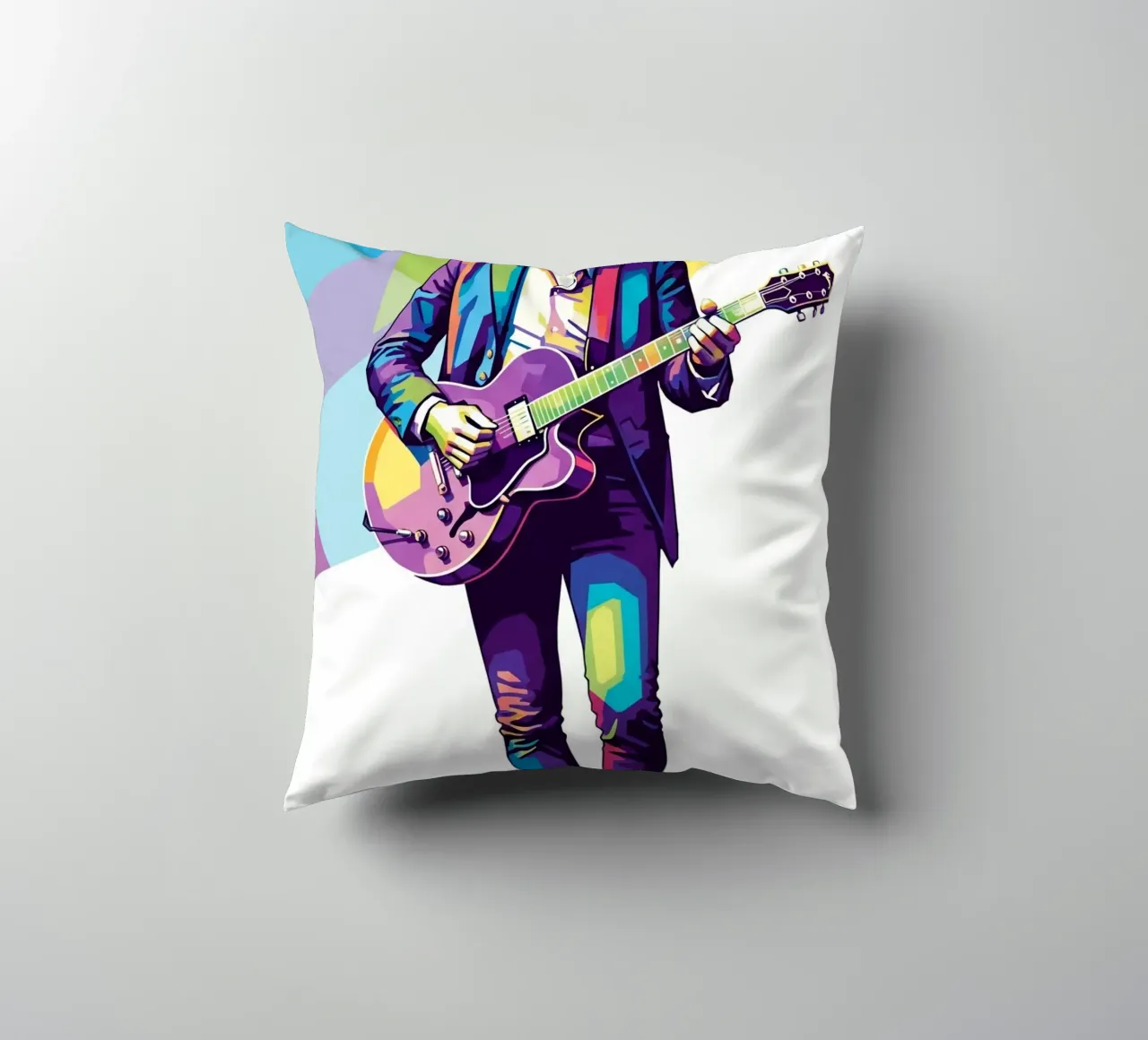 John Lennon in WPAP art style cuscino da Hantamrata