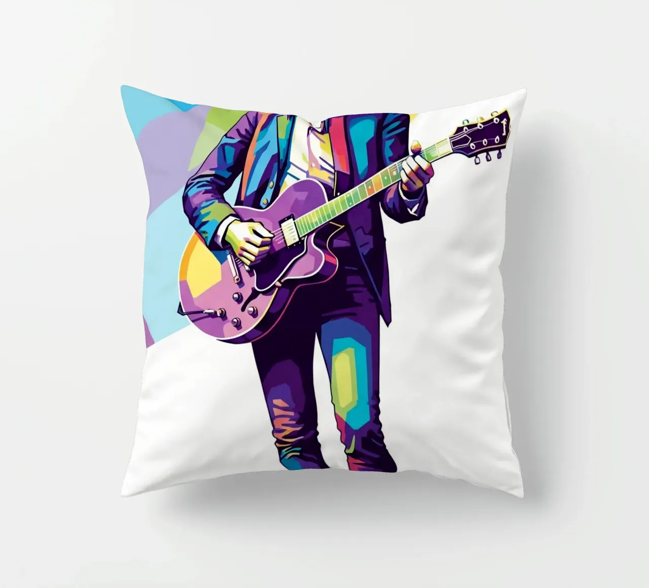 John Lennon in WPAP art style cuscino da Hantamrata