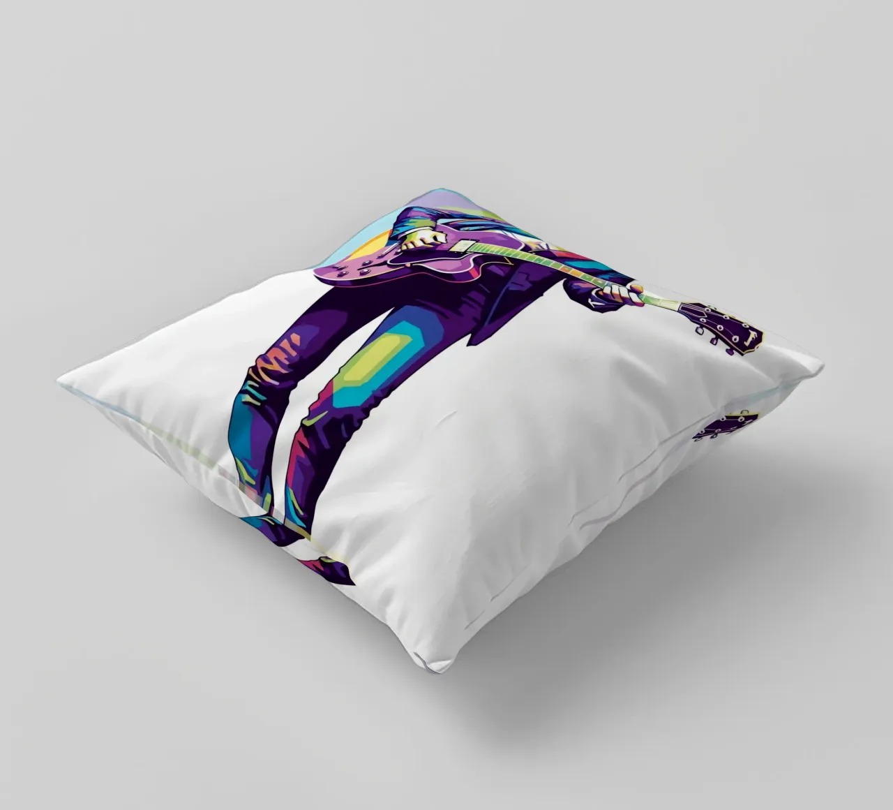 John Lennon in WPAP art style cuscino da Hantamrata