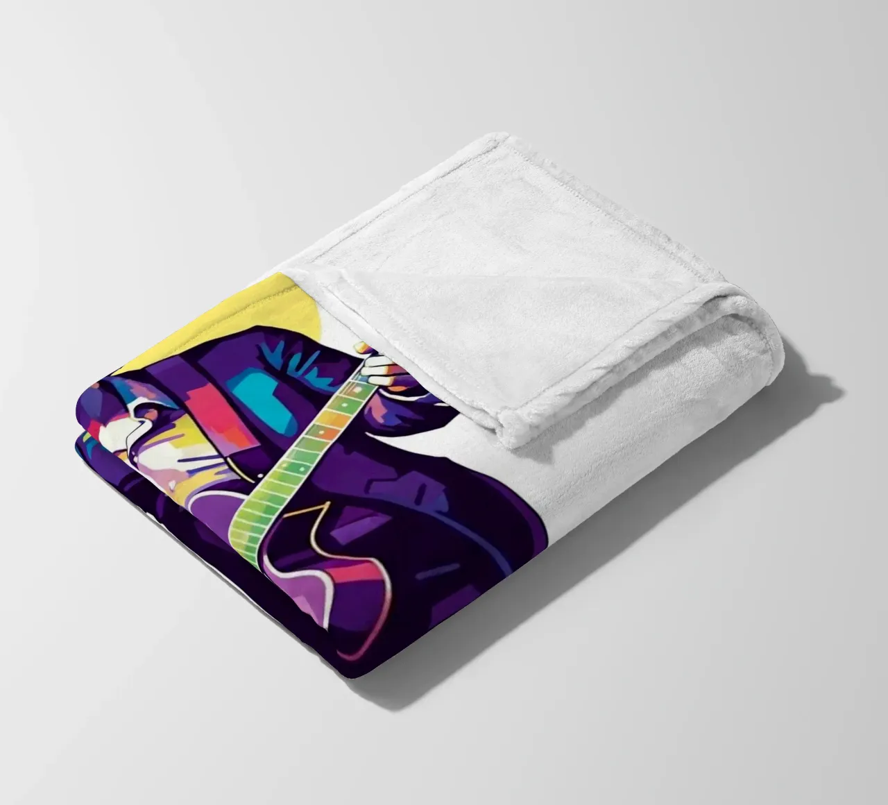 John Lennon in WPAP art style coperta in pile da Hantamrata