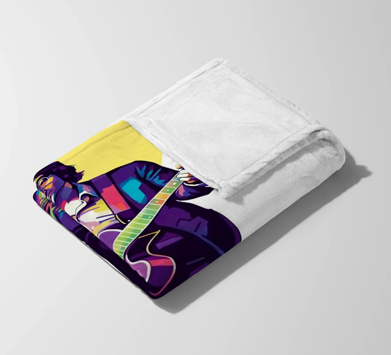 John Lennon in WPAP art style coperta in pile da Hantamrata