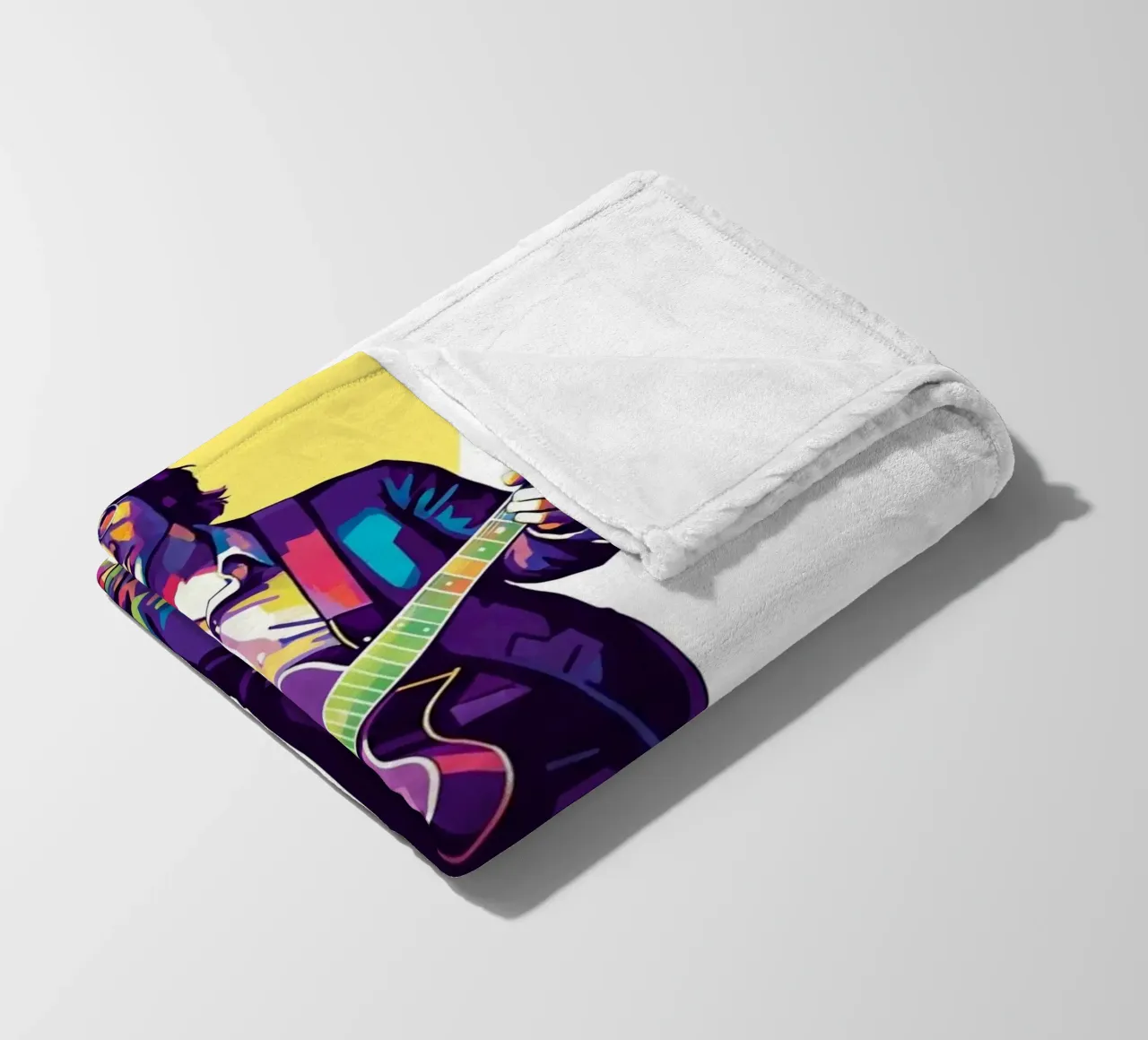 John Lennon in WPAP art style coperta in pile da Hantamrata