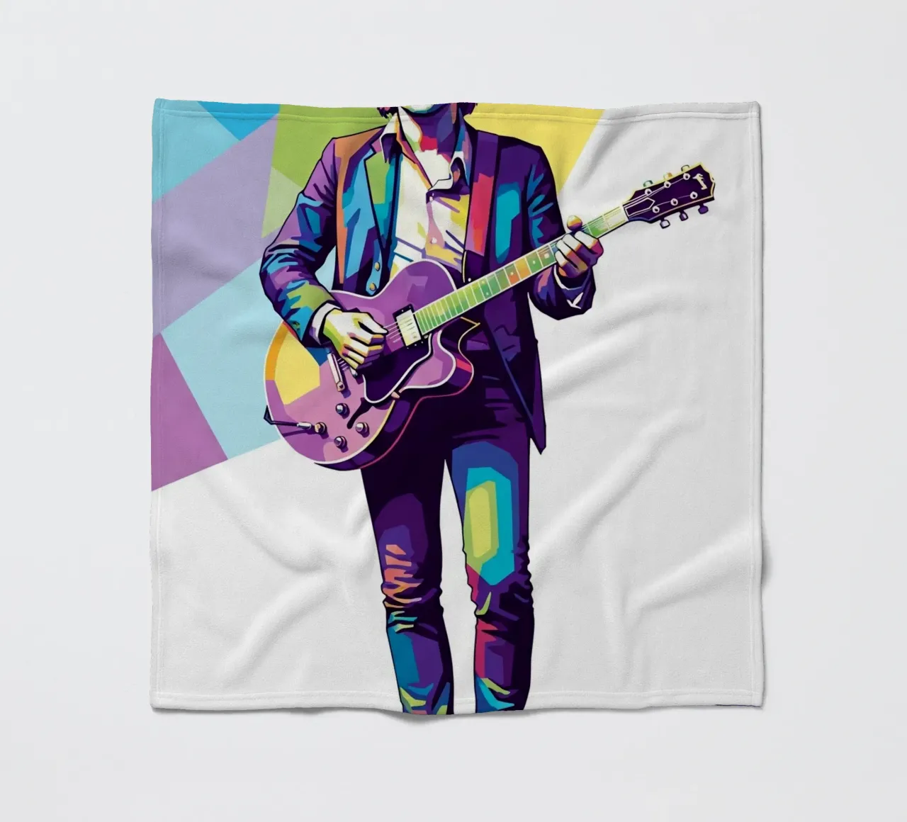 John Lennon in WPAP art style coperta in pile da Hantamrata