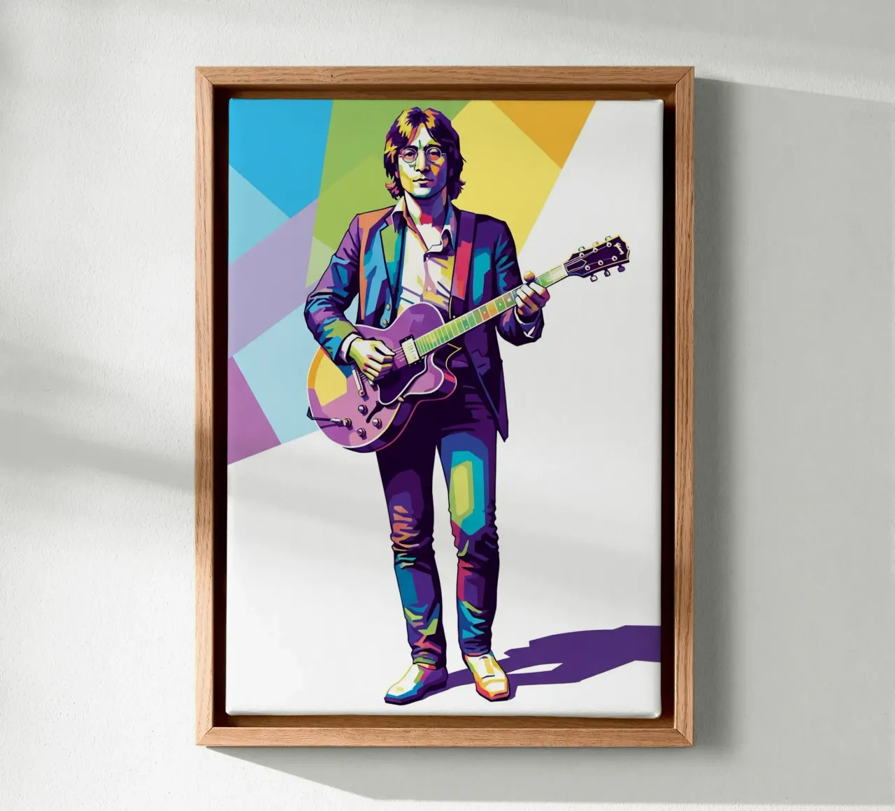 John Lennon in WPAP art style tela da Hantamrata