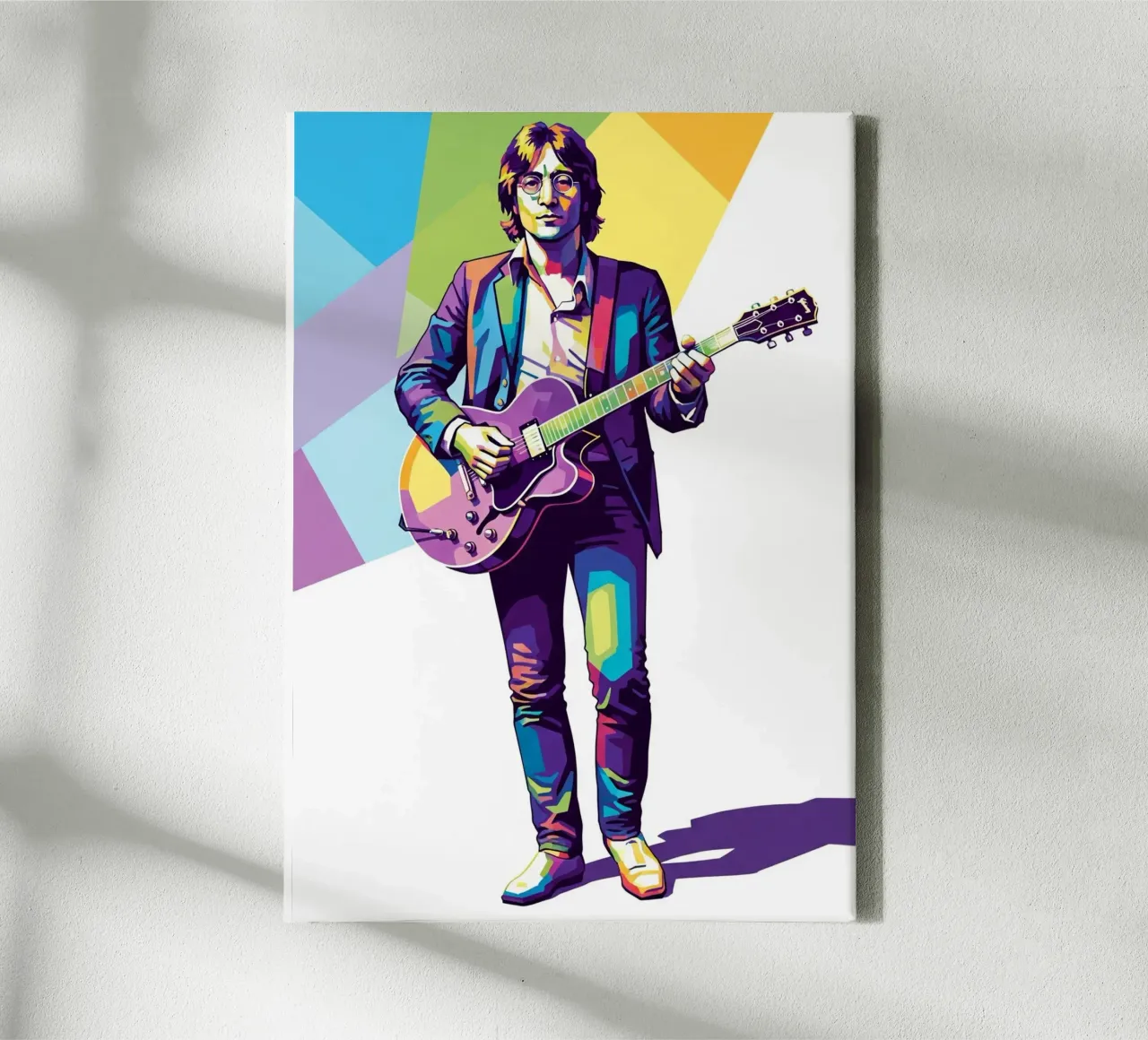 John Lennon in WPAP art style tela da Hantamrata