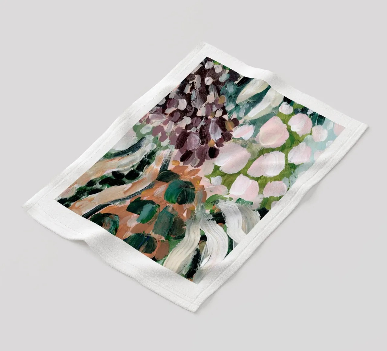 fiori coperta in pile da William Allen