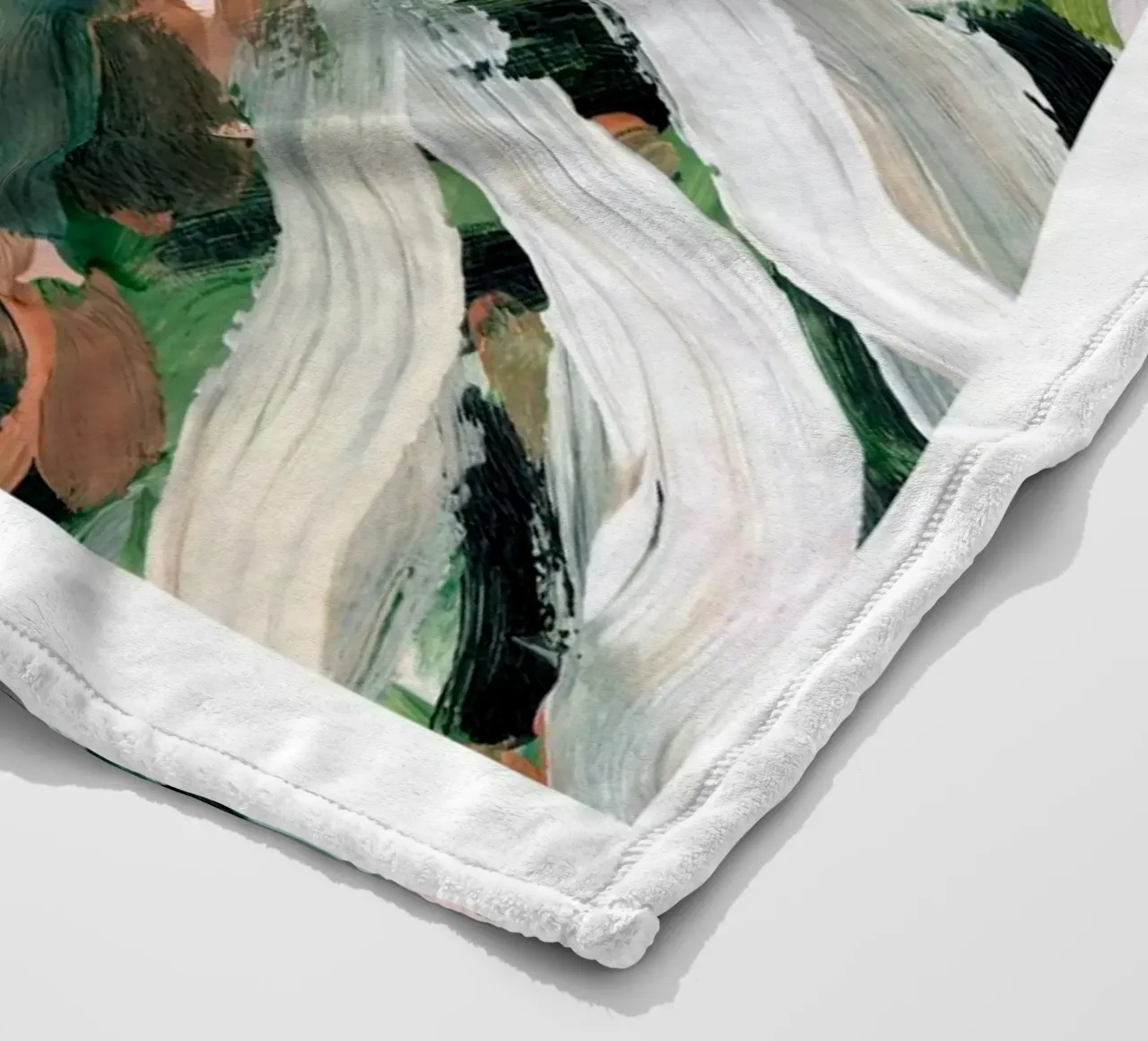 fiori coperta in pile da William Allen