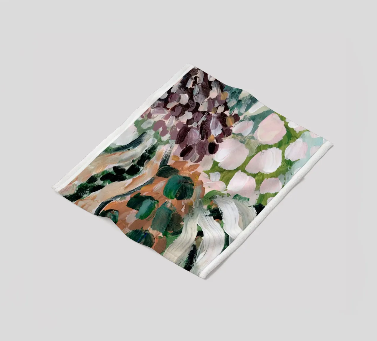 fiori coperta in pile da William Allen