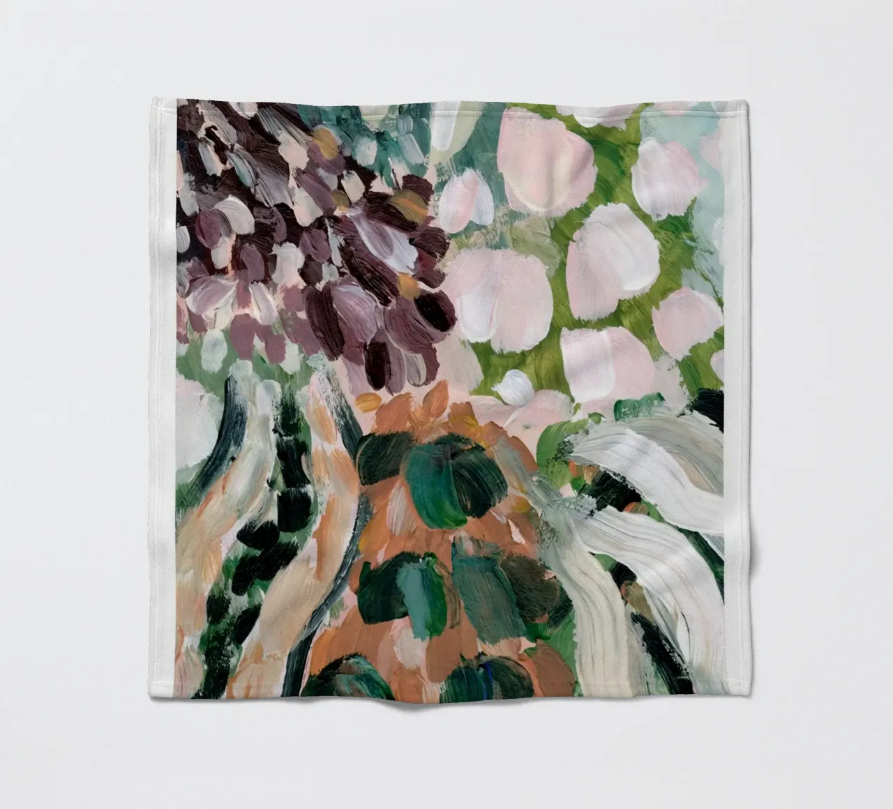 fiori coperta in pile da William Allen