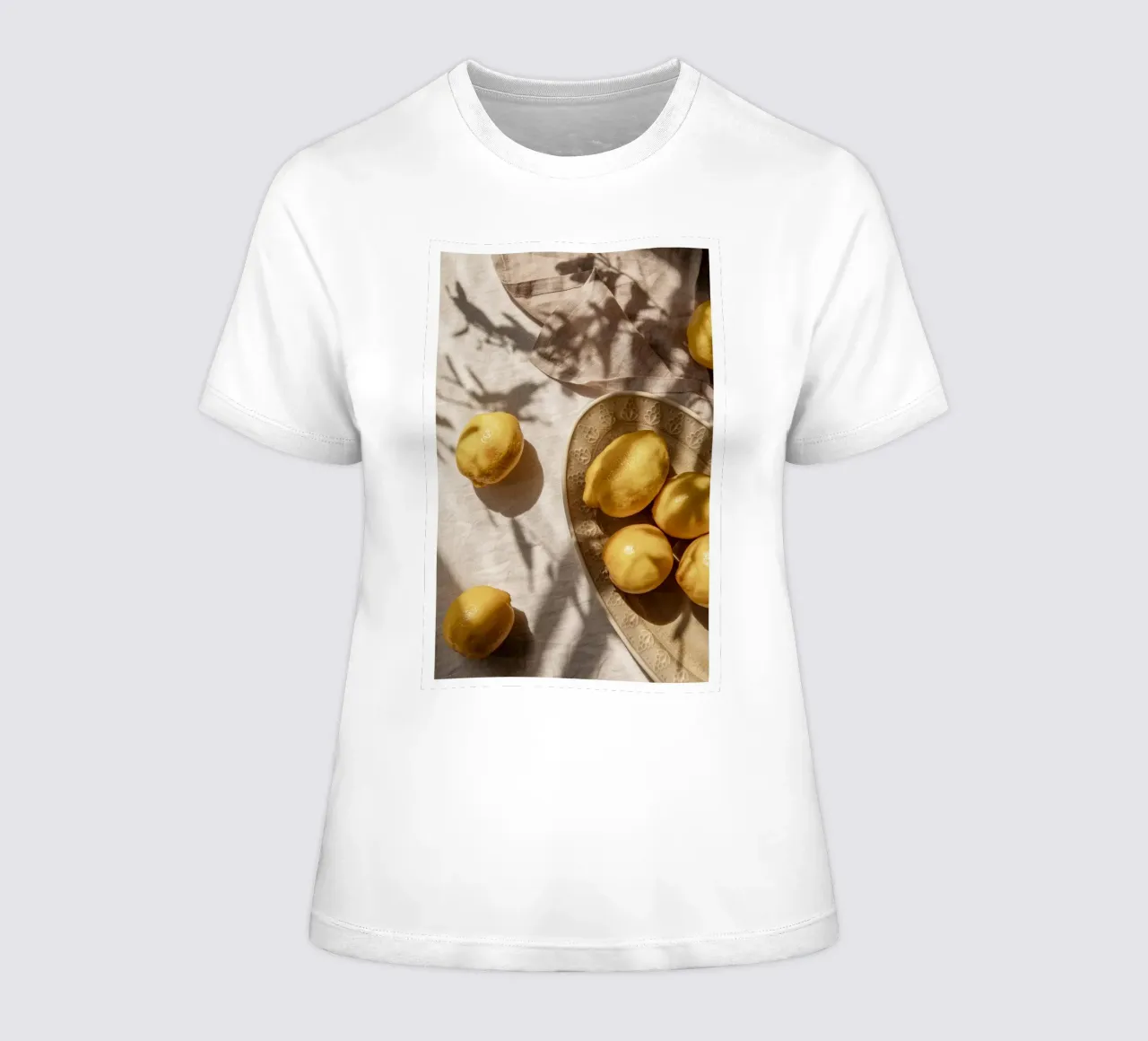 limoni frutta t-shirt da donna da William Allen