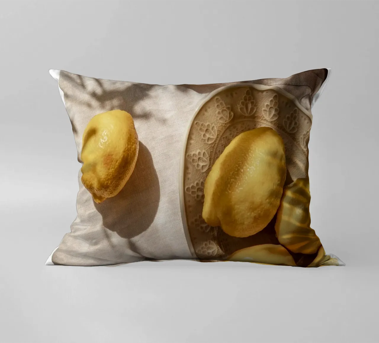 limoni frutta cuscino da William Allen