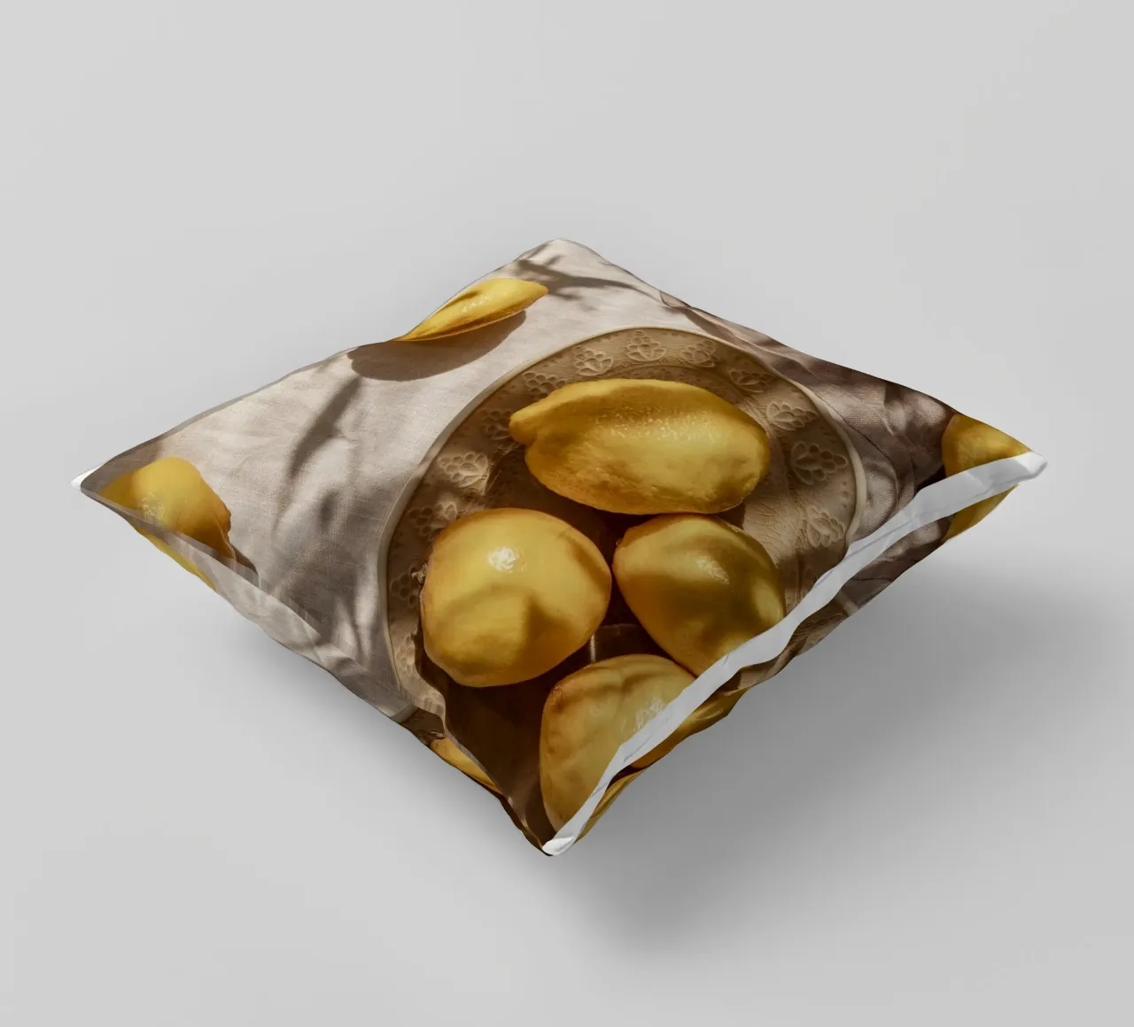 limoni frutta cuscino da William Allen