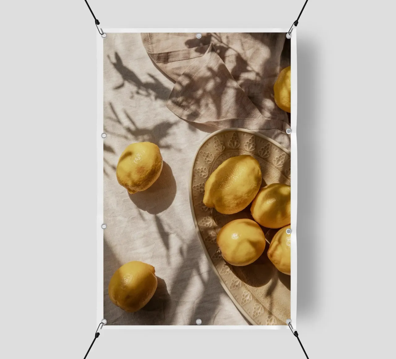 limoni frutta telo in pvc da William Allen