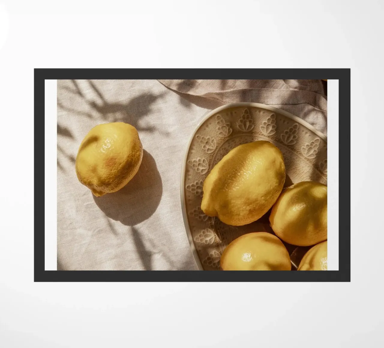 limoni frutta zerbino da William Allen