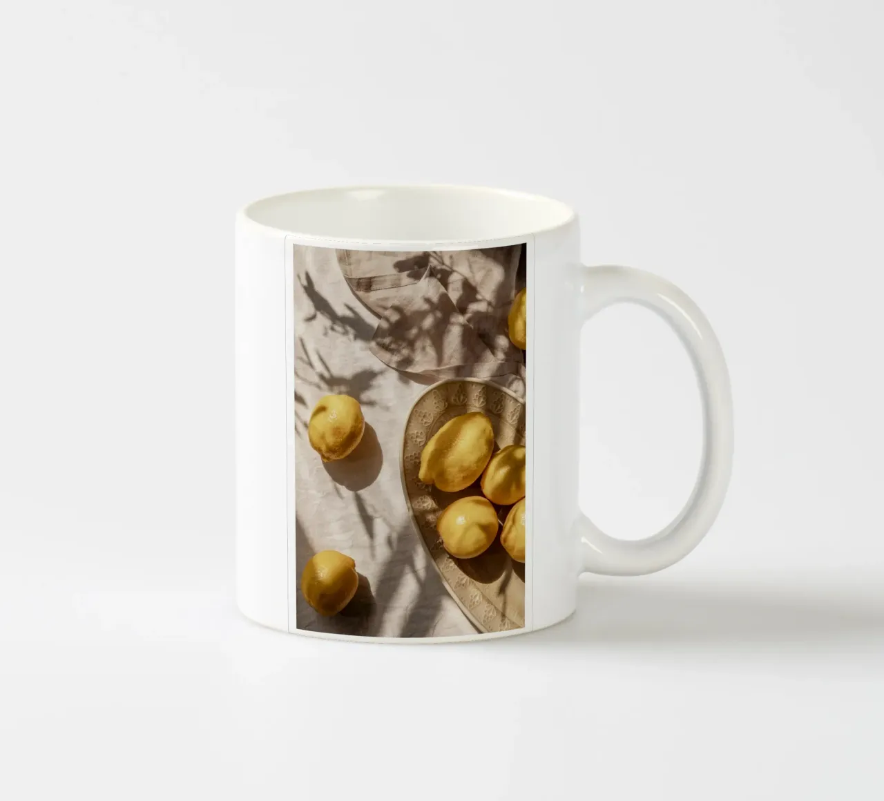 limoni frutta tazza in ceramica da William Allen