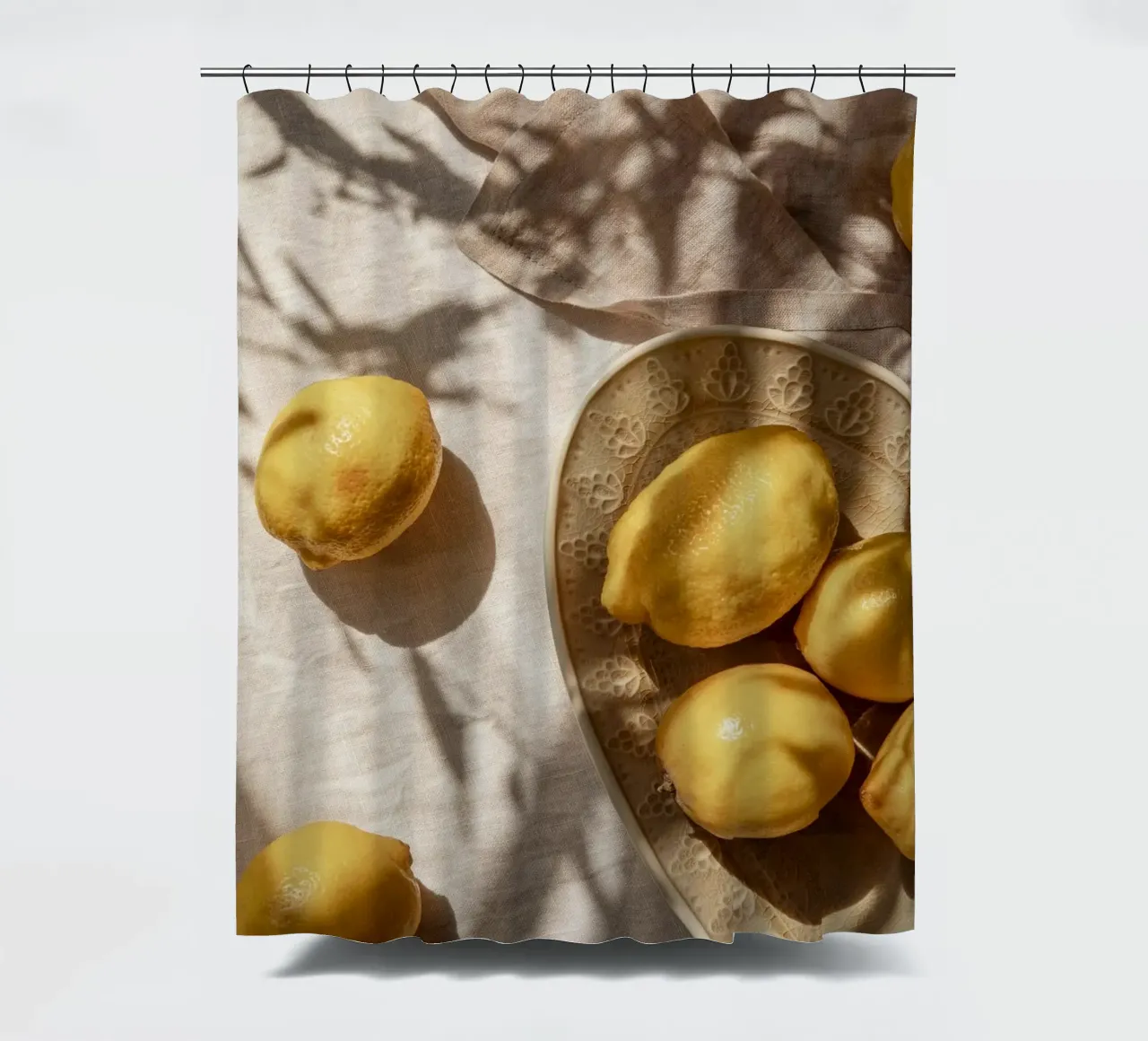 limoni frutta tenda da doccia da William Allen