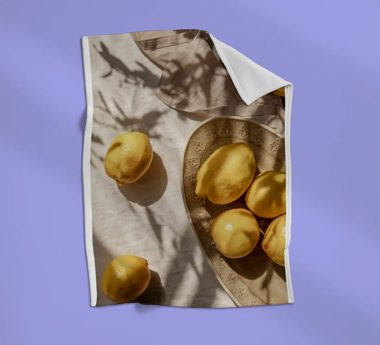 limoni frutta coperta in pile da William Allen
