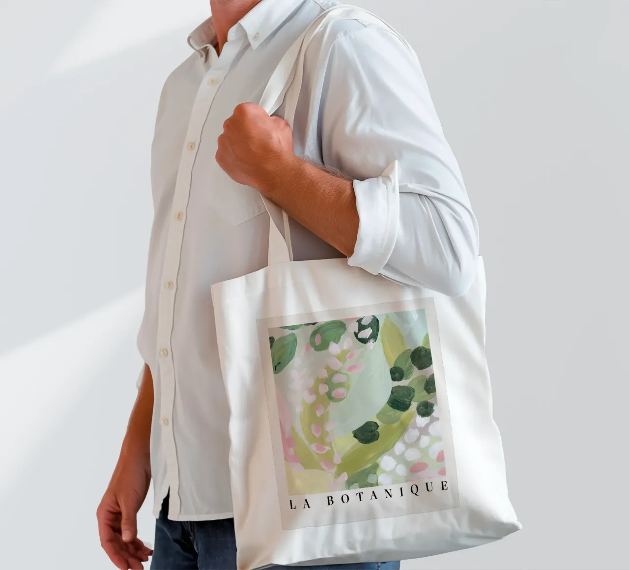 botanico borsa in juta da William Allen