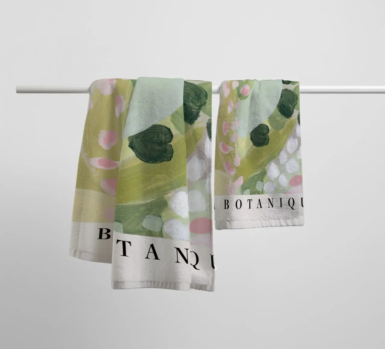 botanico asciugamano da bagno da William Allen