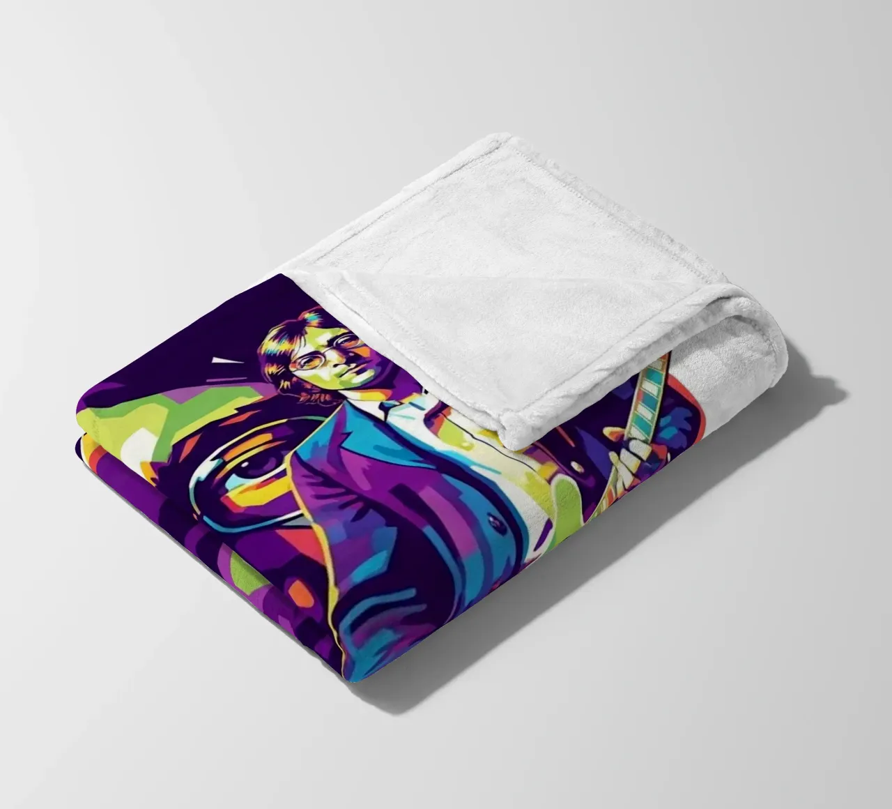 John Lennon the Legend coperta in pile da Hantamrata