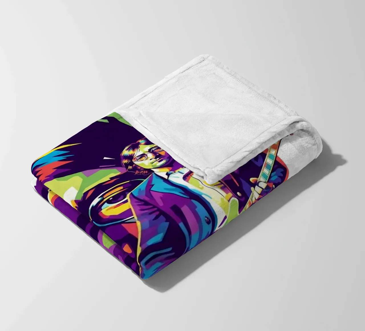 John Lennon the Legend coperta in pile da Hantamrata
