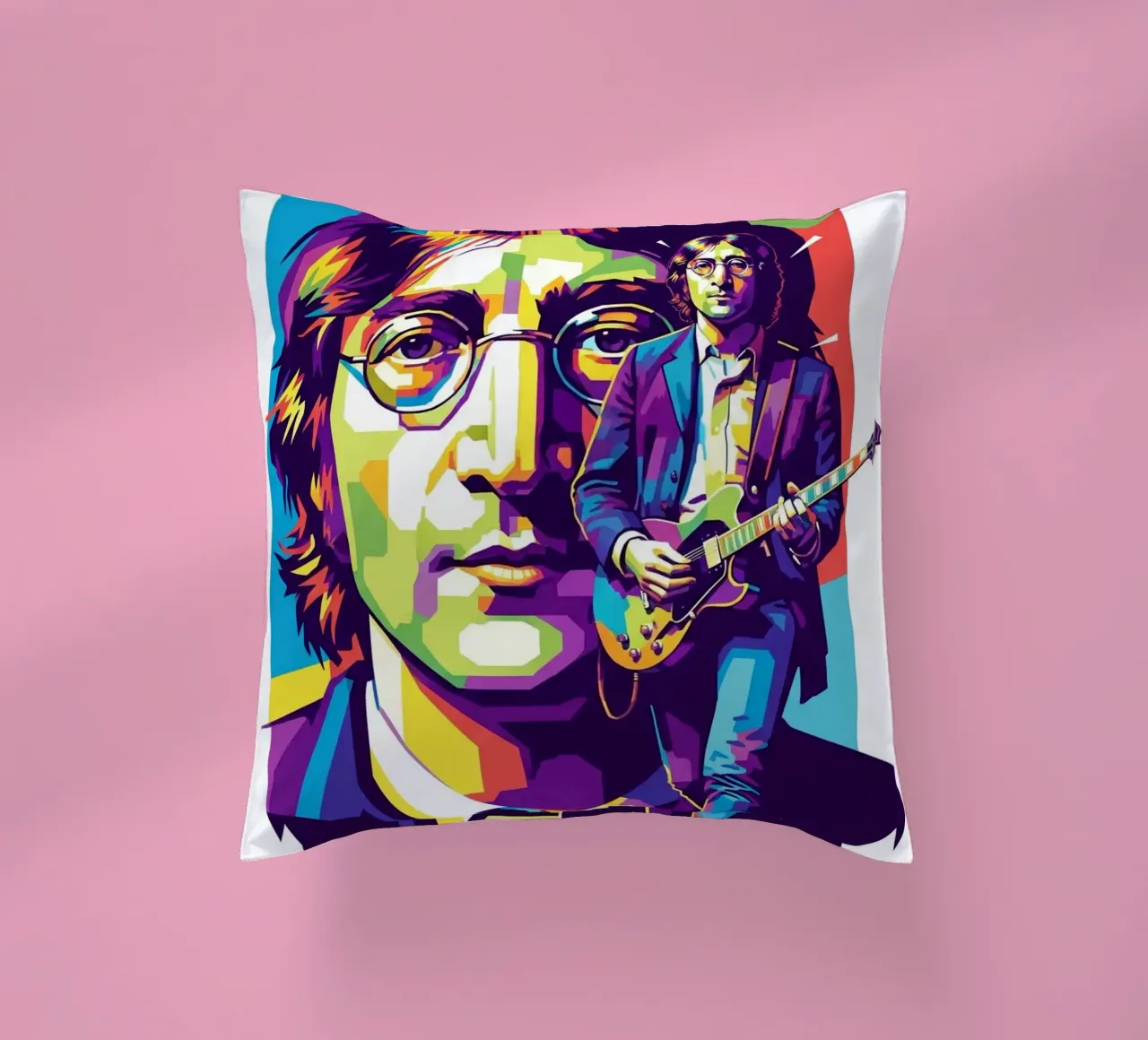 John Lennon the Legend cuscino da Hantamrata