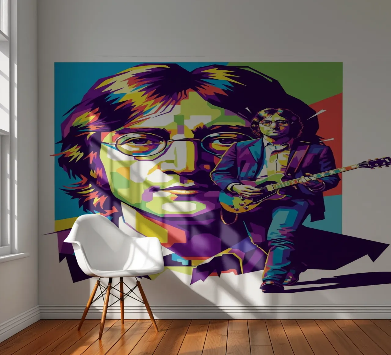 John Lennon the Legend Fototapete von Hantamrata