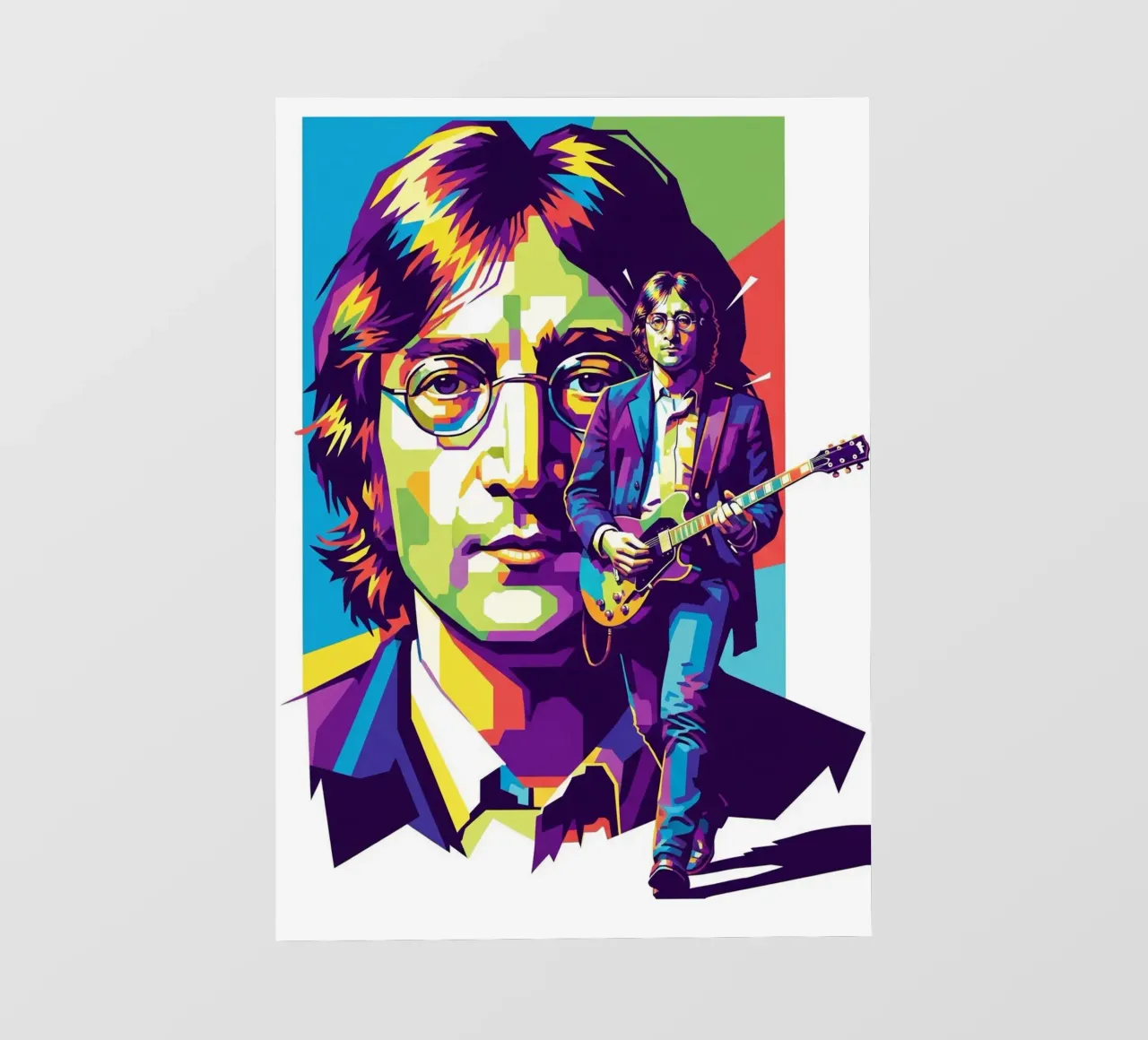 John Lennon the Legend Fototapete von Hantamrata