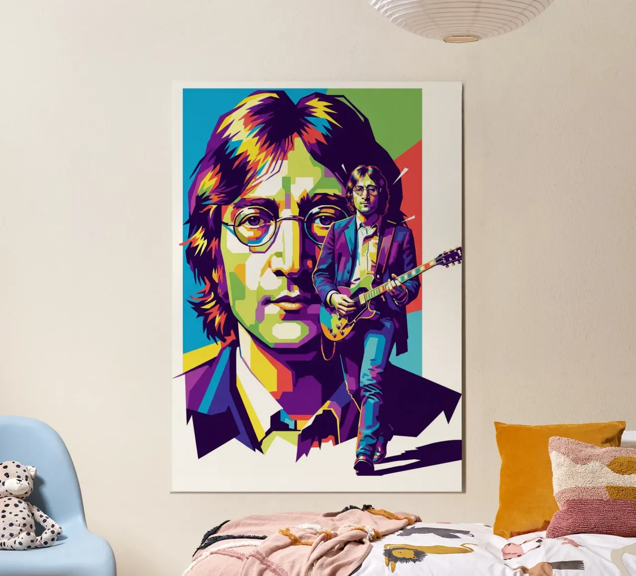 John Lennon the Legend carta hahnemühle da Hantamrata