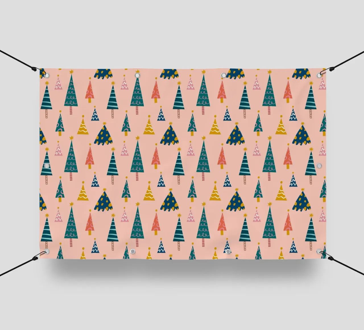Christmas Pattern No 14 telo in pvc da treechild