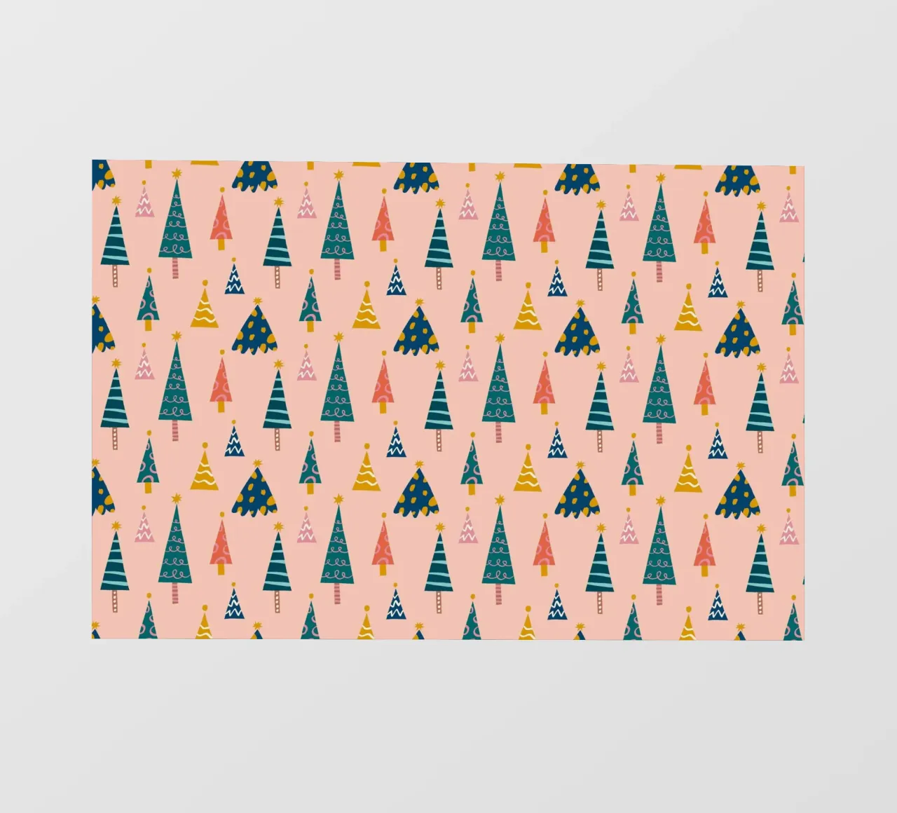Christmas Pattern No 14 telo in pvc da treechild