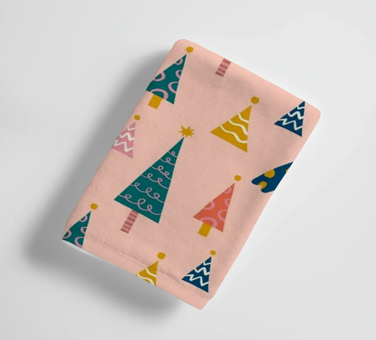 Christmas Pattern No 14 towel by treechild