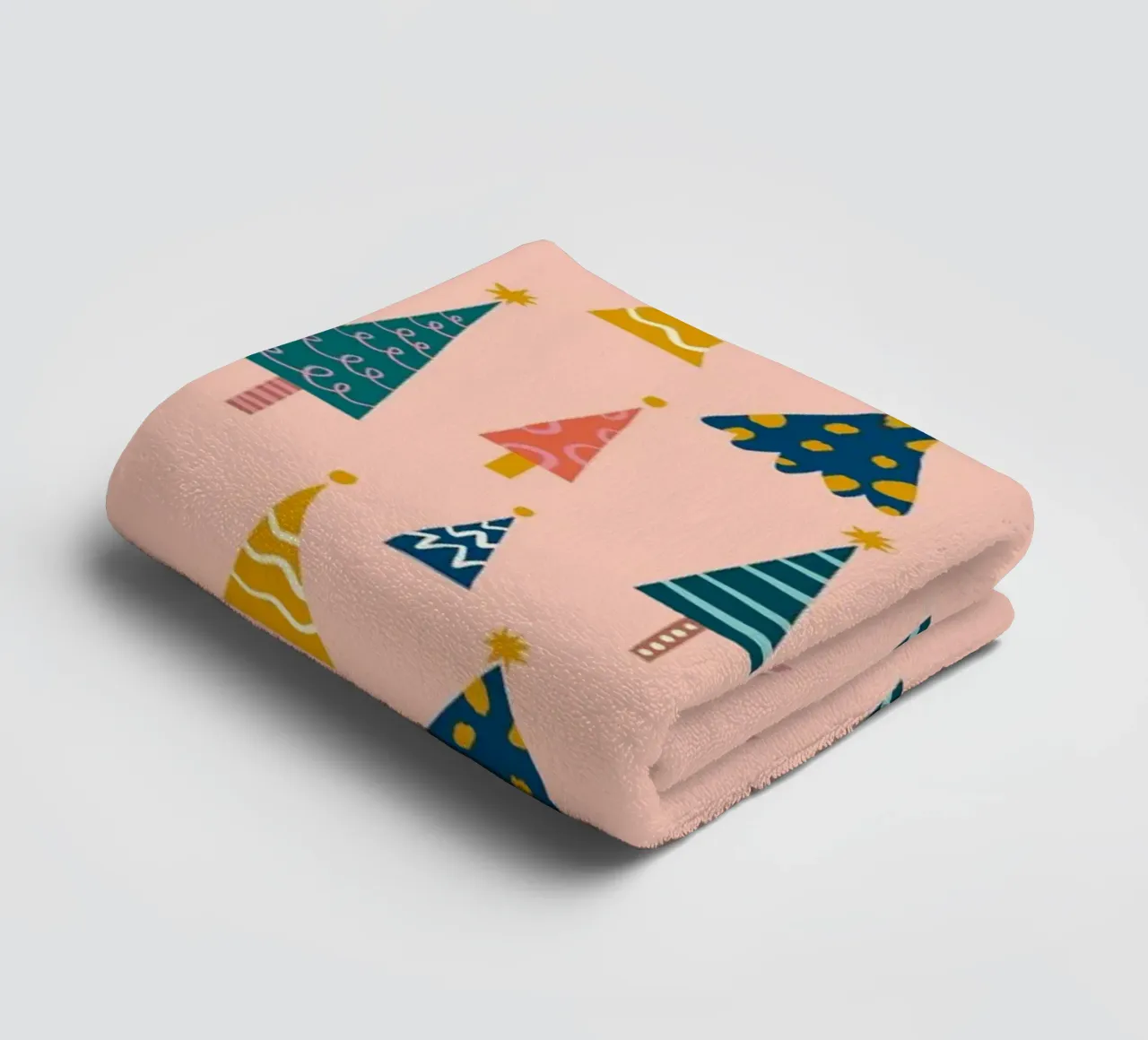 Christmas Pattern No 14 towel by treechild