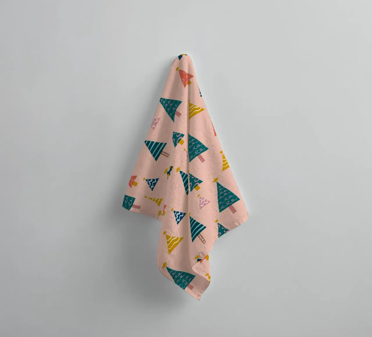 Christmas Pattern No 14 towel by treechild