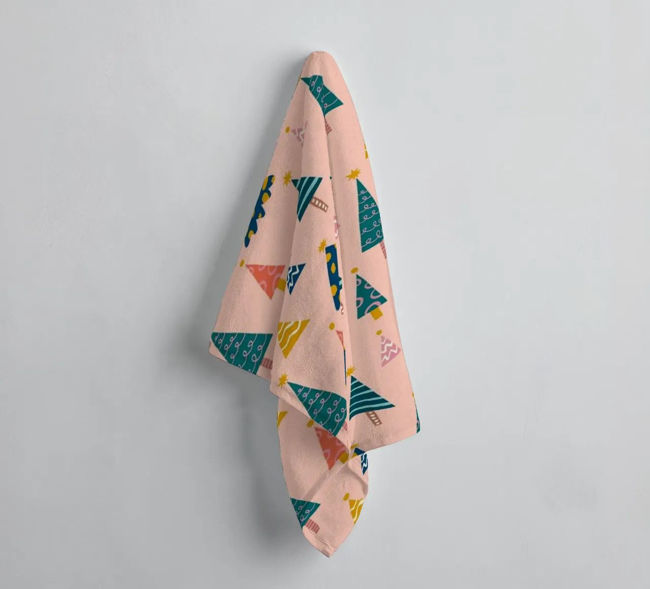 Christmas Pattern No 14 towel by treechild