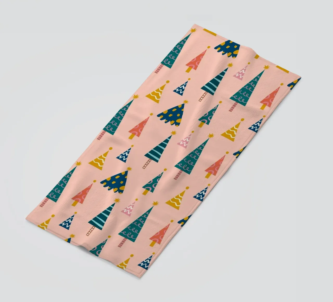 Christmas Pattern No 14 telo mare da treechild