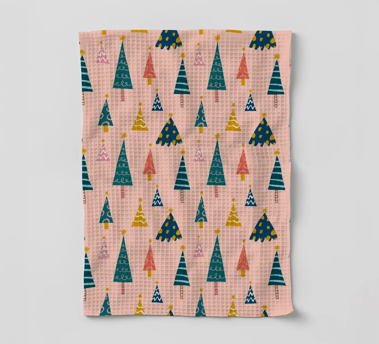 Christmas Pattern No 14 canovaccio da cucina da treechild