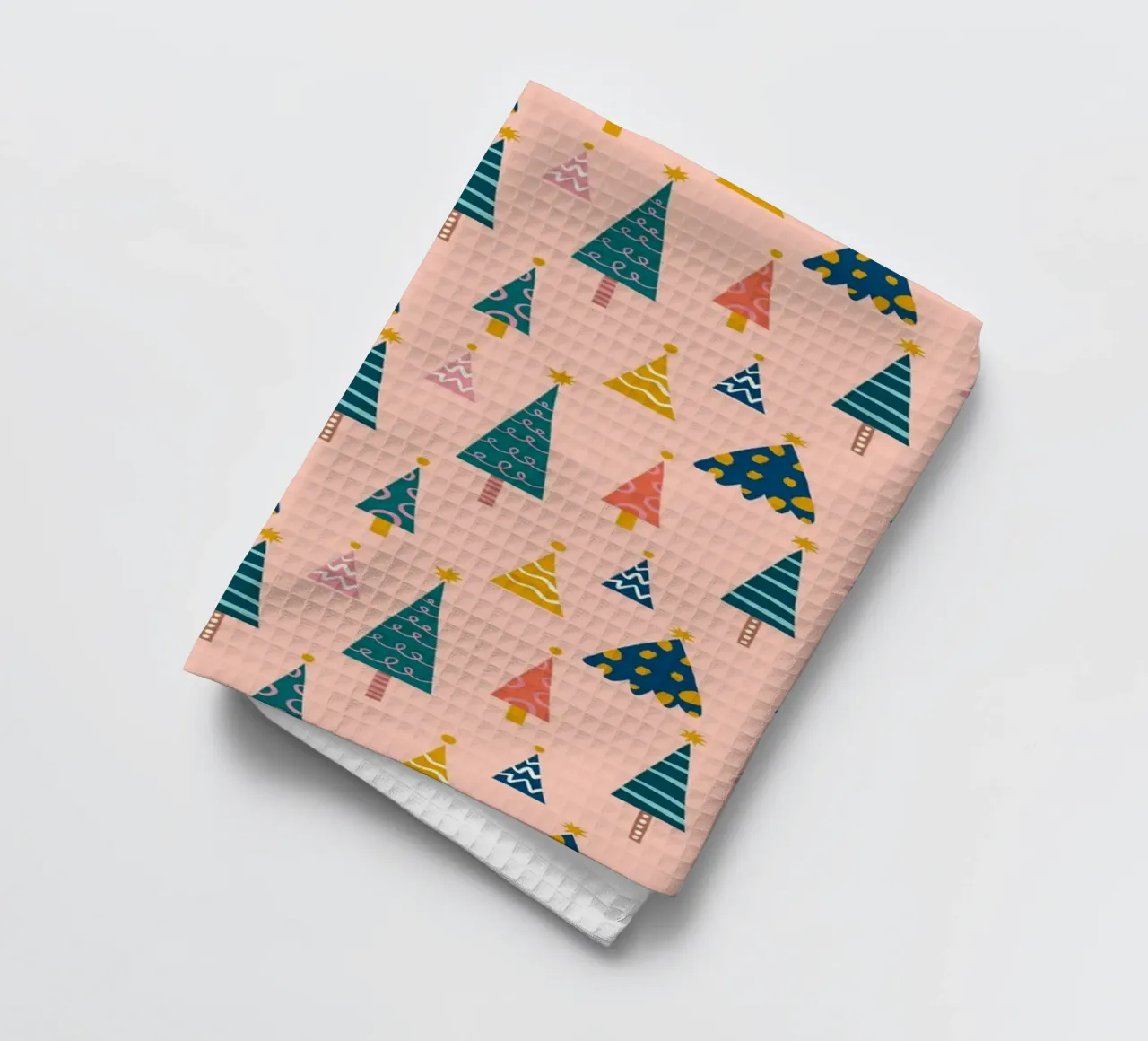 Christmas Pattern No 14 canovaccio da cucina da treechild